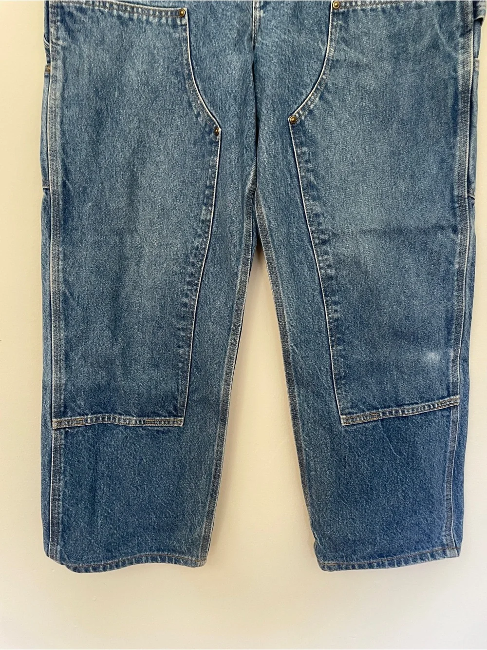 Carhartt Carpenter Jeans Work Wear Western Double Knee Pants Original Loose Fit
